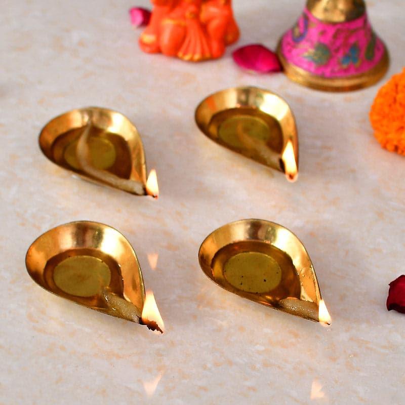 Decorative Dhola Diya - Set Of Four