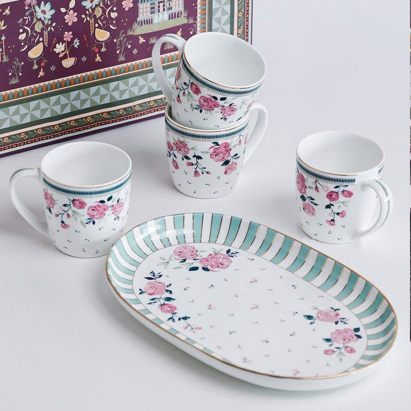Magique by The Wishing Chair Portrait of Rose Celebrations Mugs & Platter With Giftbox - Five Piece Set media 7