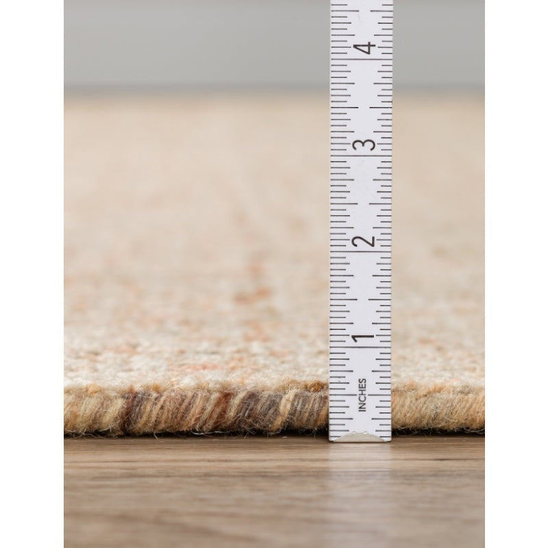 Handloom Hand Tufted Harmony Wool Rug - Brown & Orange media 9
