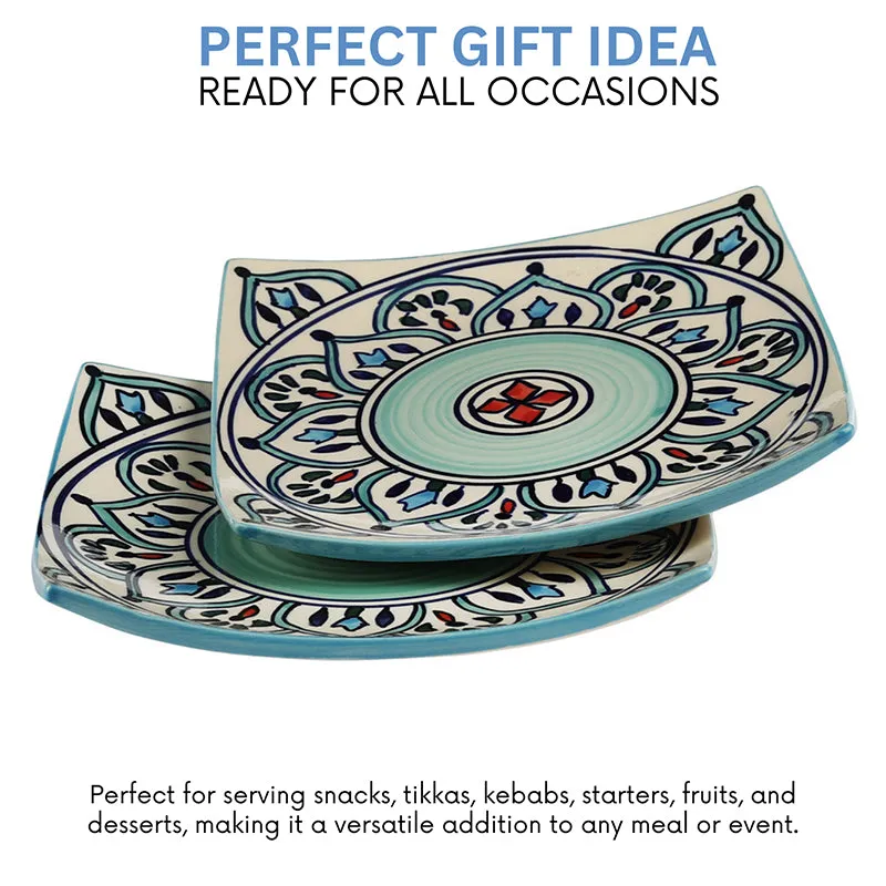 Medina Brew Ceramic Platter - Set of Two media 3