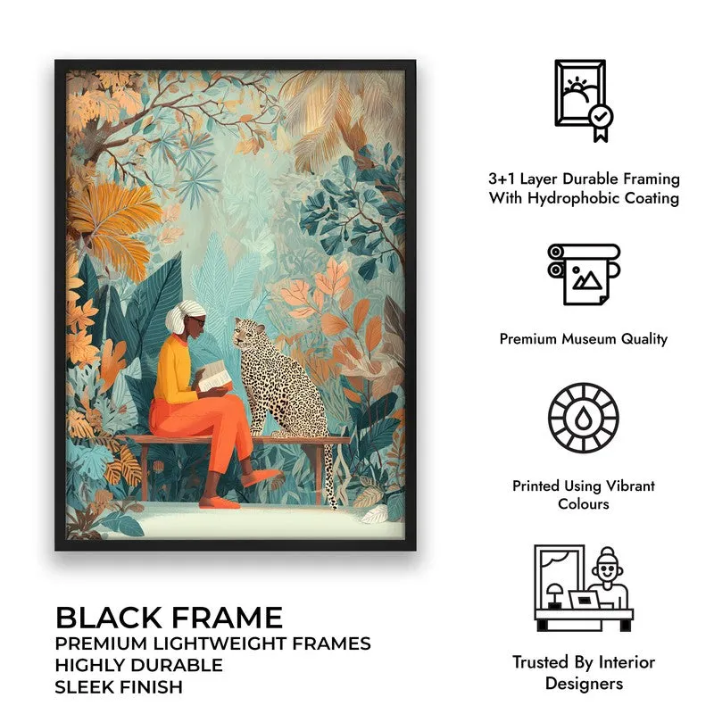 Aurevia Canvas Wall Painting With Black Frame media 8