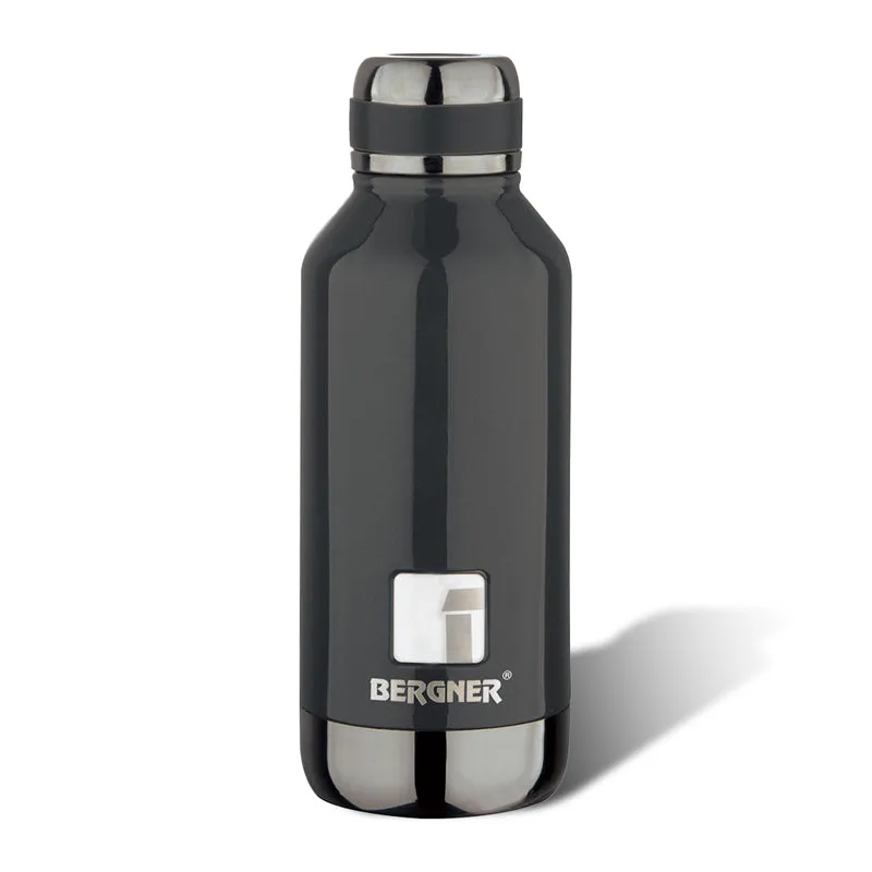 Bergner Walking Hydria Thermosteel Hot And Cold Flask (Black) - 750 mL media 7