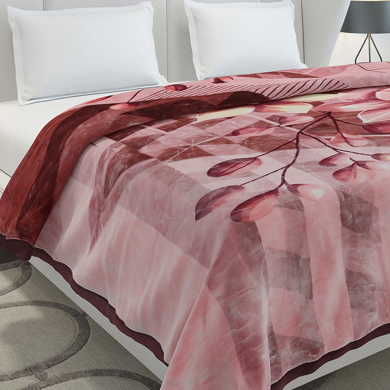 Monte Carlo Blossom Bliss Blanket (Pink) - 1136 GSM media 4