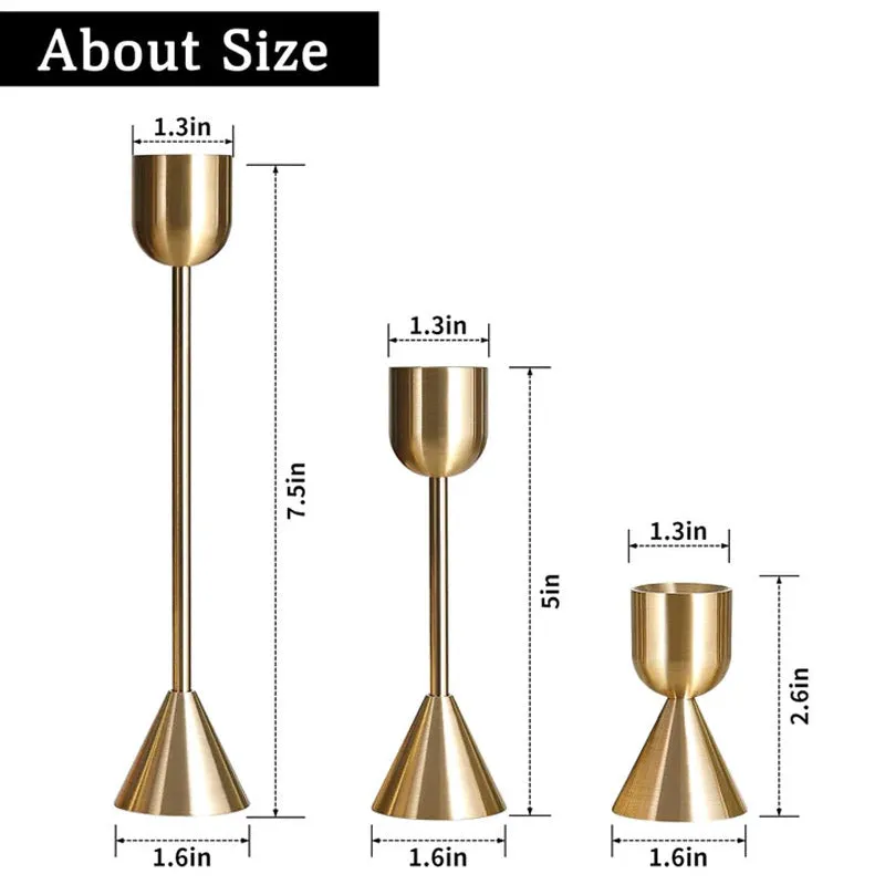 Maxira Candle Holder - Set Of Three media 7