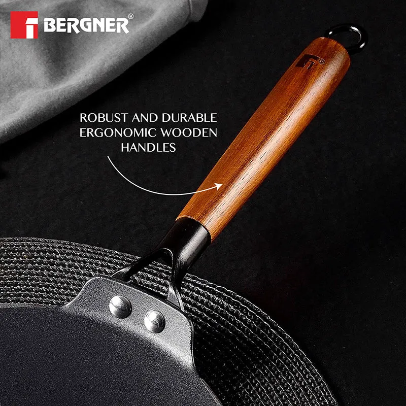 Bergner Ferrocasa Induction Safe Cast Iron Roti Tawa - 22 cm media 5