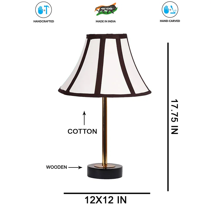 Stripra Rodin Wooden Table Lamp - White media 7