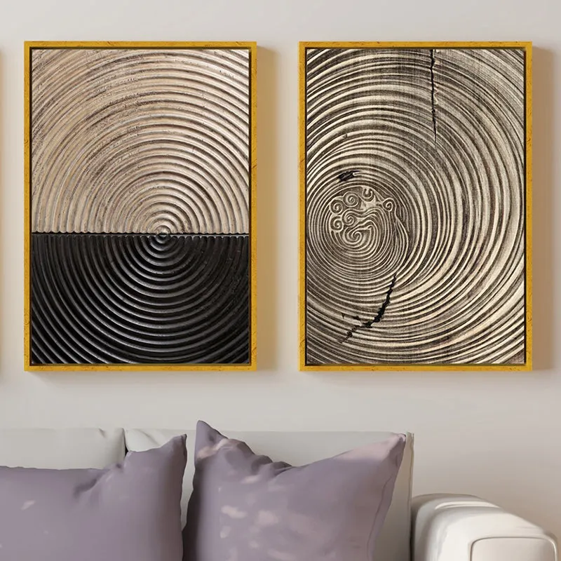 Geometric Harmony Canvas Wall Art media 1