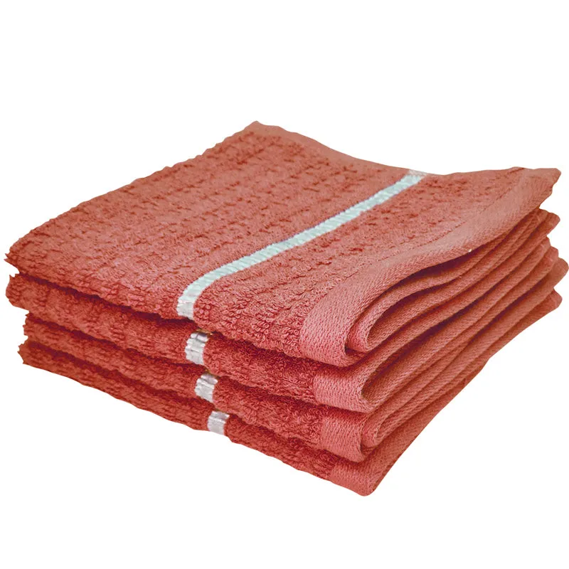Junia Face Towel (Rust) - Set Of Four media 3