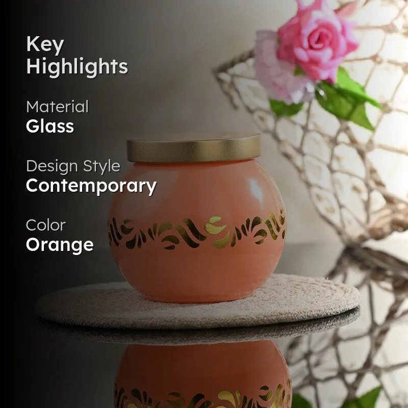 Safe Stow Airtight Jar (Orange) - 800 mL media 2