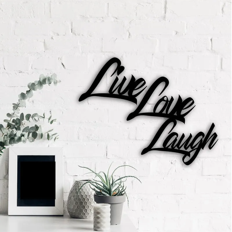 Rules Of Life MDF & Wooden Wall Accent media 1