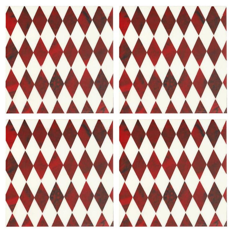 Gilda Diamond Coaster - Set Of Four media 3