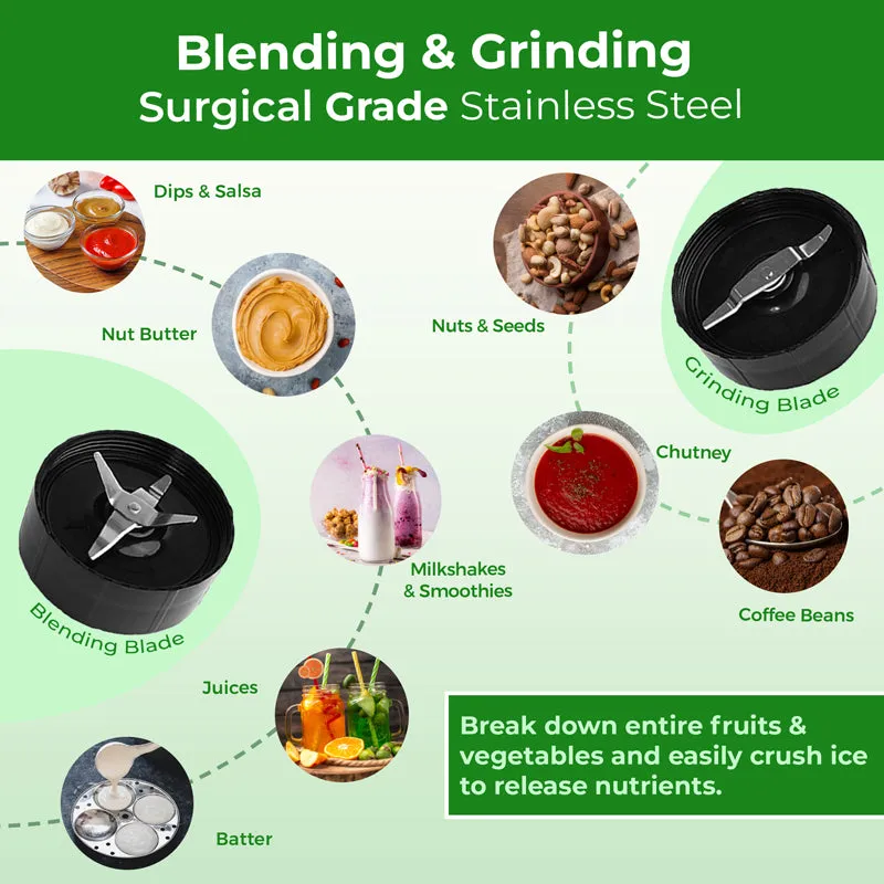 Balzano Bullet Mixer Grinder - 500 W media 6