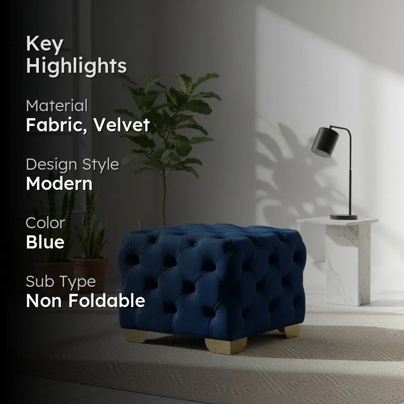 Averon Pluffa Ottoman - Blue media 2