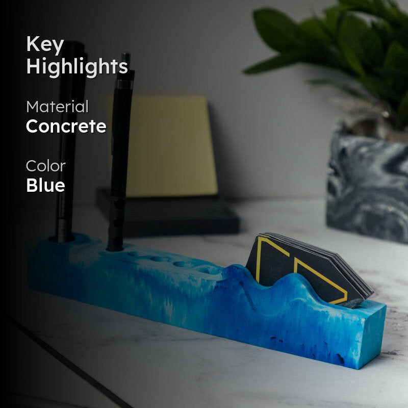 Aiden Stationary Holder - Blue media 2