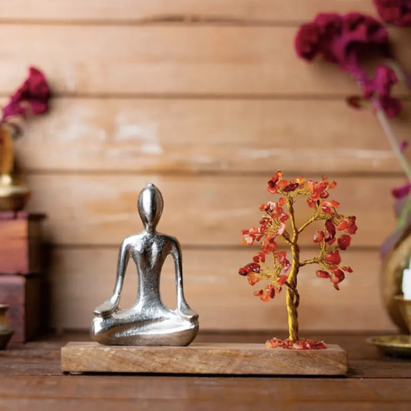 Bodhi Meditation Showpiece - Carnelian media 1