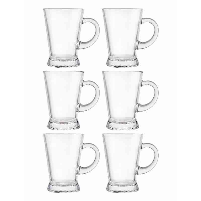 Revitalize Glass Tea Cup (180 mL Each)  -  Set of Six media 3