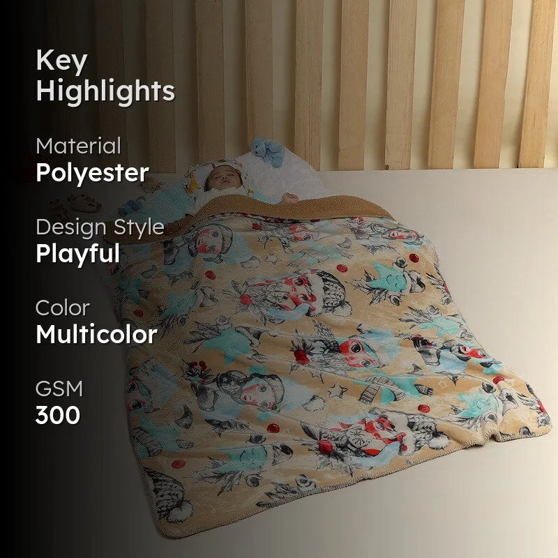Monte Carlo Whimsical Wonderland Blanket - 300 GSM media 2