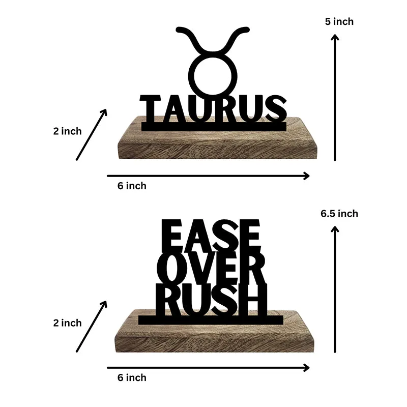 Serene Taurus Showpiece - Set Of Two media 5