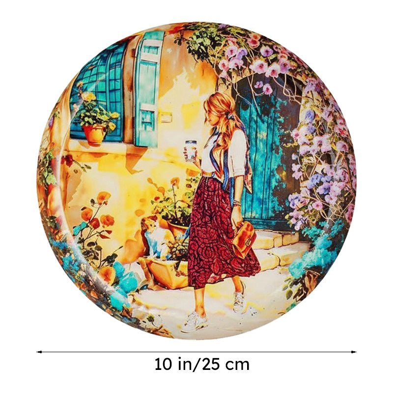Varian Printed Metal Wall Plate media 7