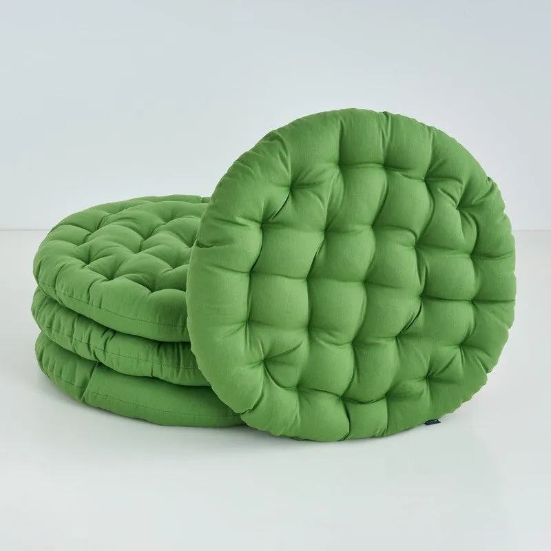Gloria Floor Cushion (Light Green) - Set Of Four media 2
