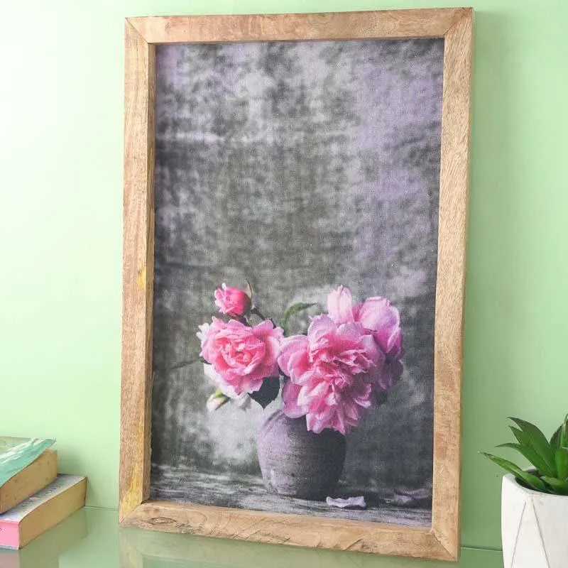 Peonies Canvas Painting media 3