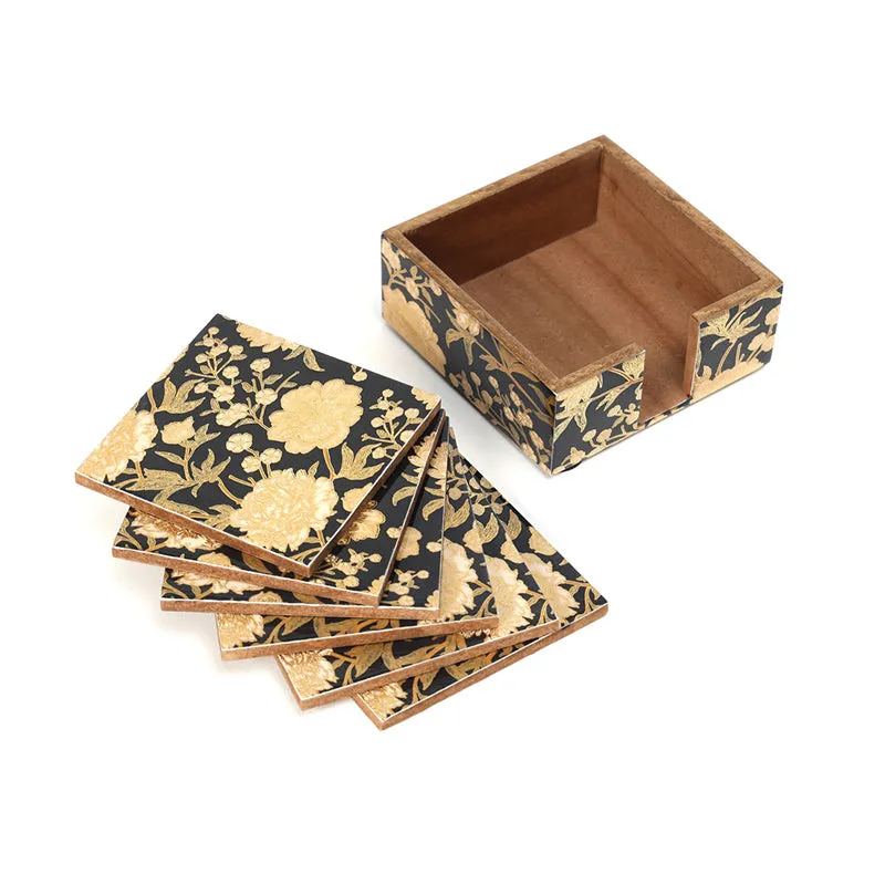 Regal Flora Coaster - Seven Piece Set media 5
