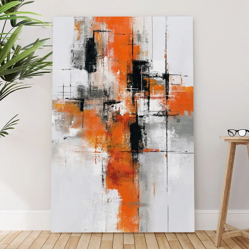 Structured Color Flow Canvas Wall Art media 6