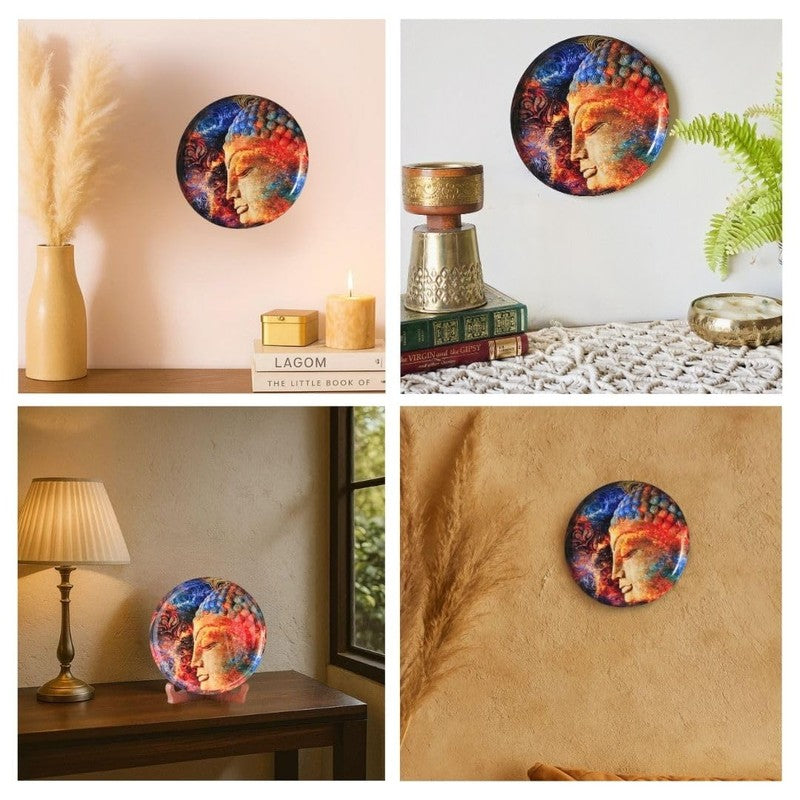 Shri Buddha Metal Wall Plate media 7