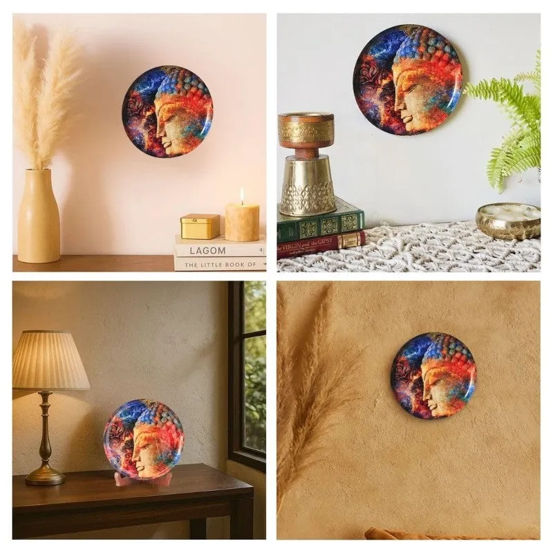 Shri Buddha Metal Wall Plate media 7