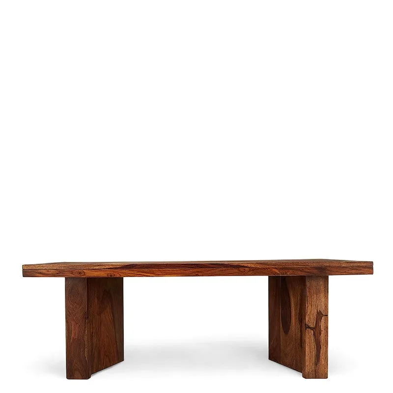 Avenox Sheesham Wooden Center Table - Brown media 7