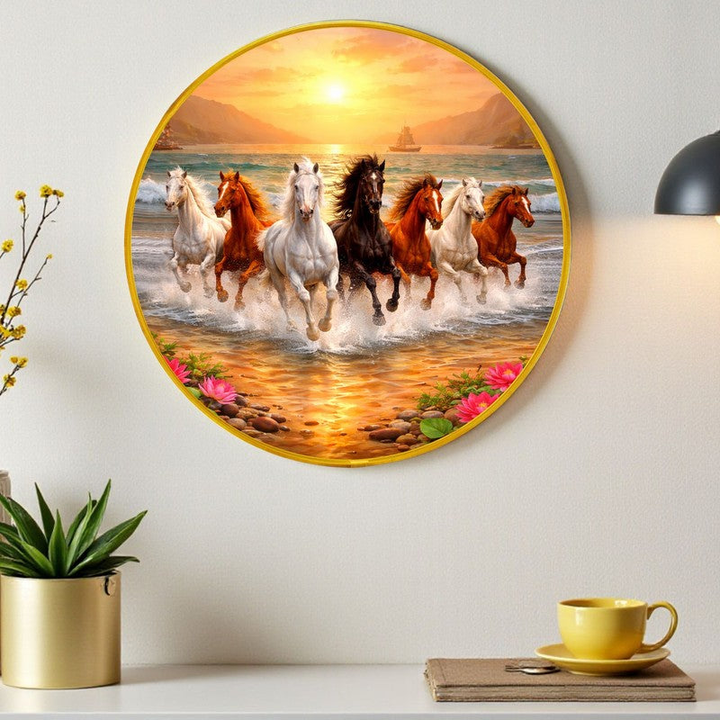 Wildora Paper Wall Painting With PVC Frame media 3