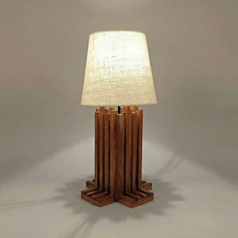 Isar Jute Table Lamp - Brown,White media 7