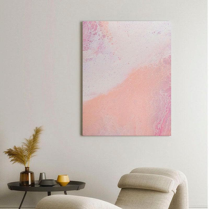 Sea Shore Abstract Canvas Painting - Gallery Wrap