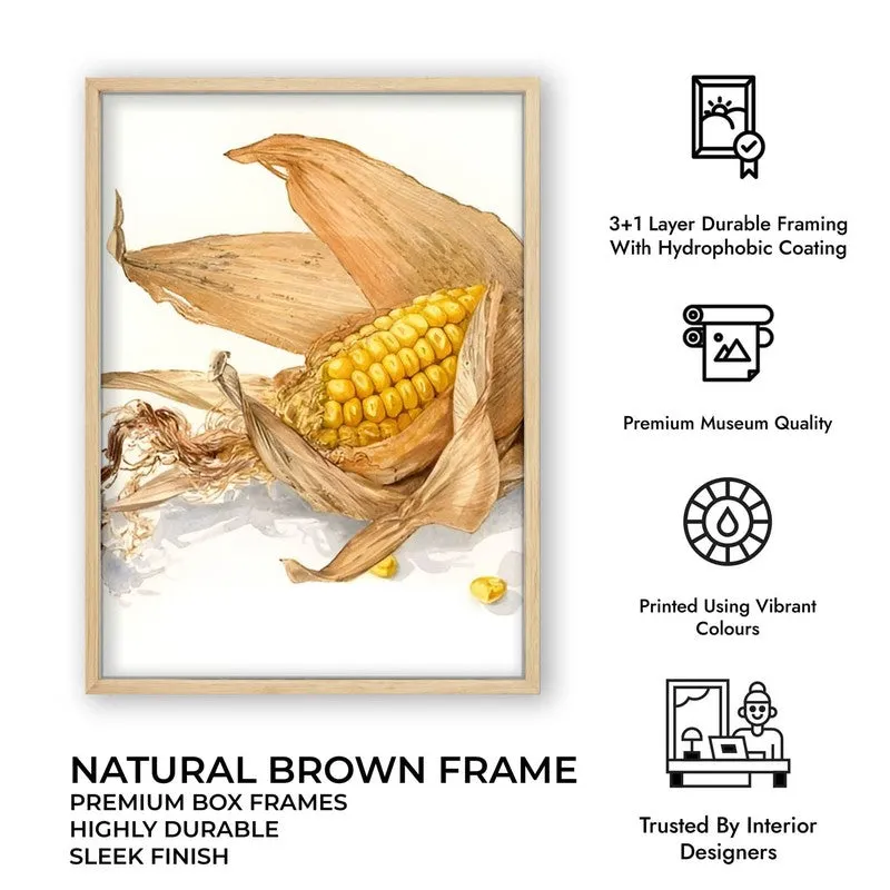CornFarm Archival Canvas Wall Art - Brown media 10