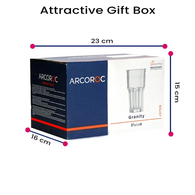 Luminarc Granity Tumbler (310 mL) - Set Of Six media 7
