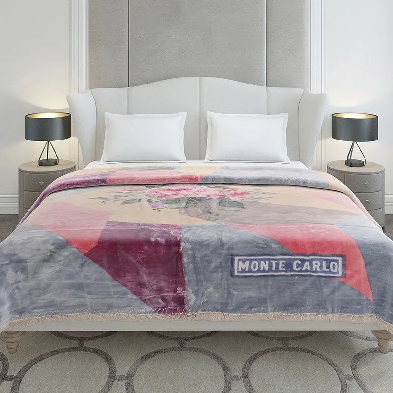 Monte Carlo Whispering Blooms Blanket - 909 GSM media 3