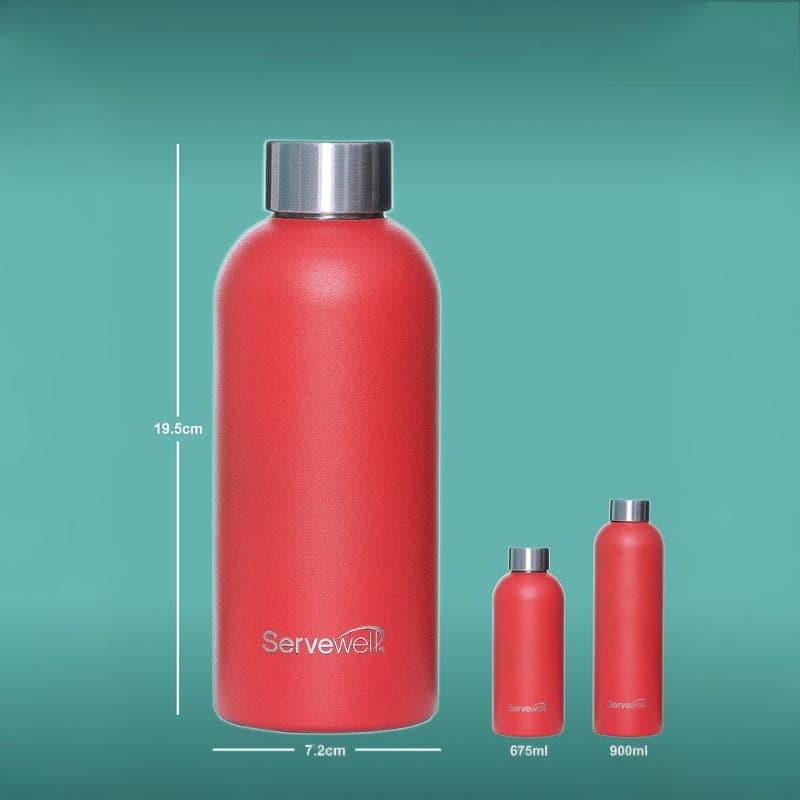 Steel Elegance Elixir Bottle (675 mL) - Fuji Red media 5