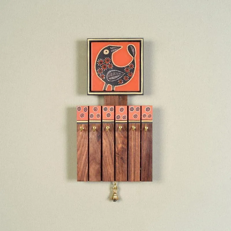 Tribal Chidiya Key Holder media 1
