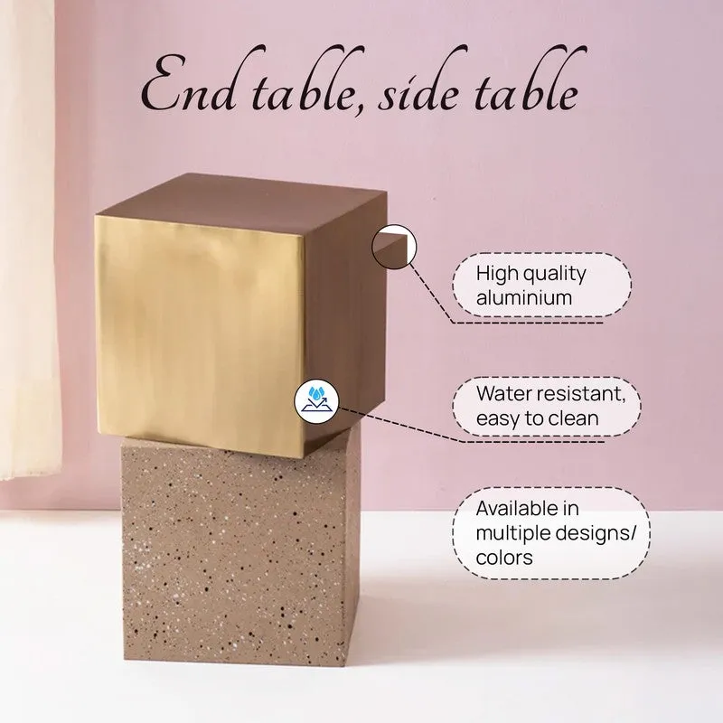 Espresso Center Table - Gold media 4