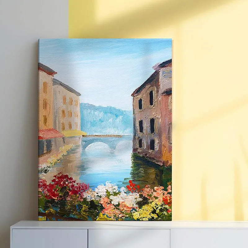 Day In Venice Canvas Wall Painting media 2