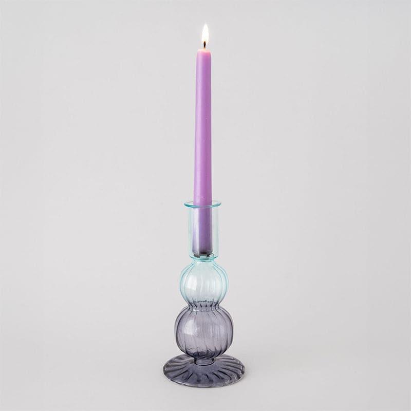 Amari Glass Candle Holders - Set of Two media 4