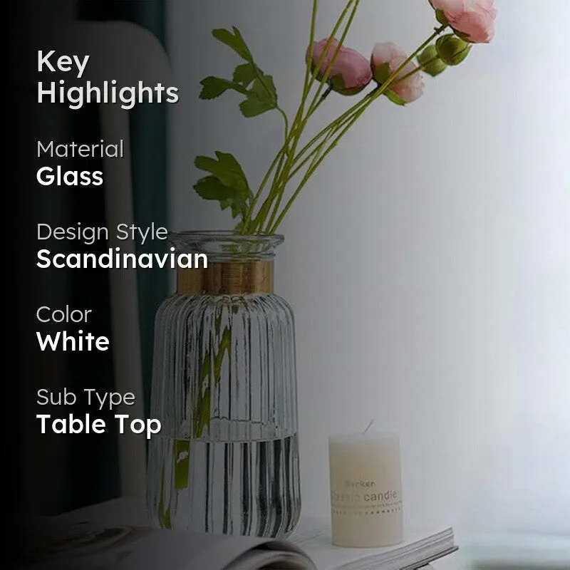 Illura Glass Vase - White media 2