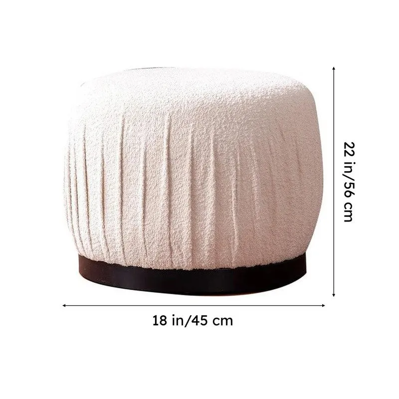 Cozy Rest Pouffe (Beige) - Set Of Two media 9