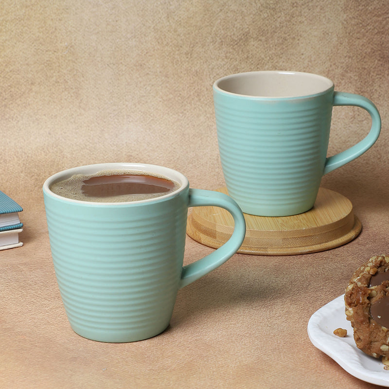 Brew Melamine Coffee Mug (350 mL Each) - Set of Two