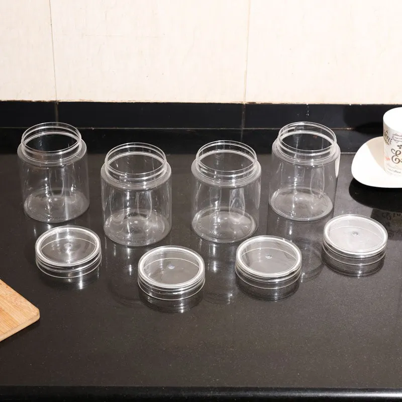 Lucent Transperant Clear PET Container - Set Of Four media 4