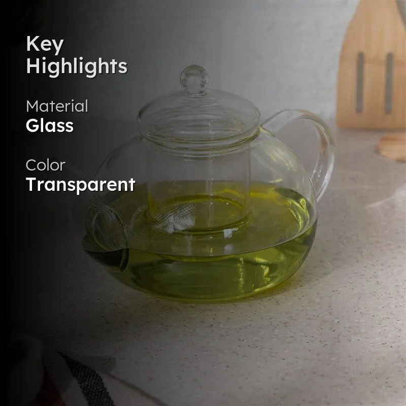 Morca Glass Tea Pot - 1000 ML media 2
