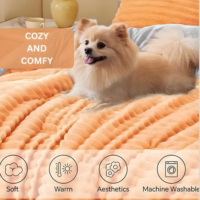 PureDrape Comfort (Orange) Bedding Set - Four Piece Set media 6