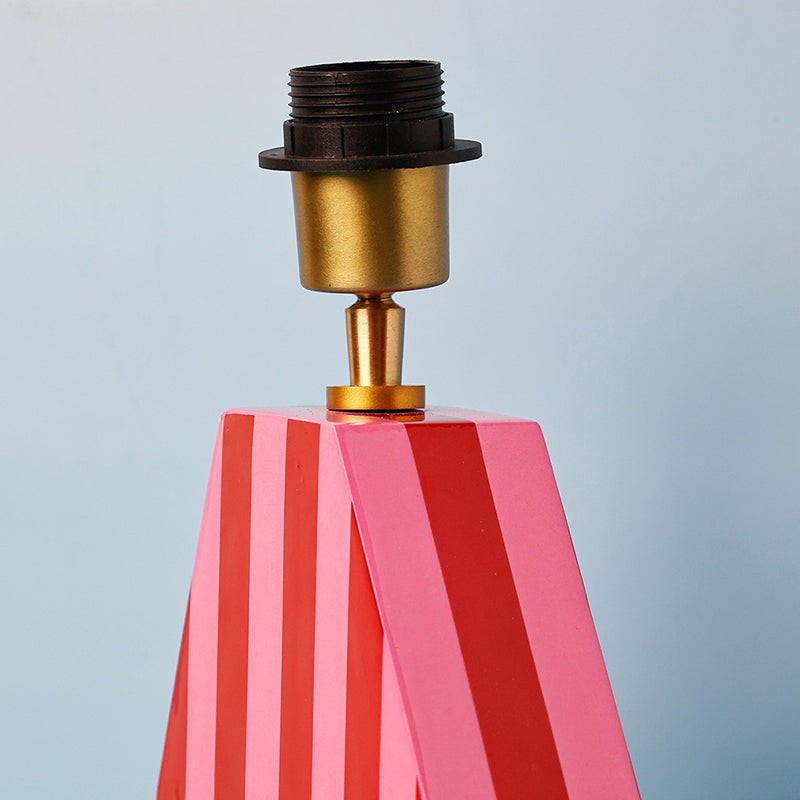 The Wishing Chair Thimble Fabric Table Lamp - White,Pink media 6
