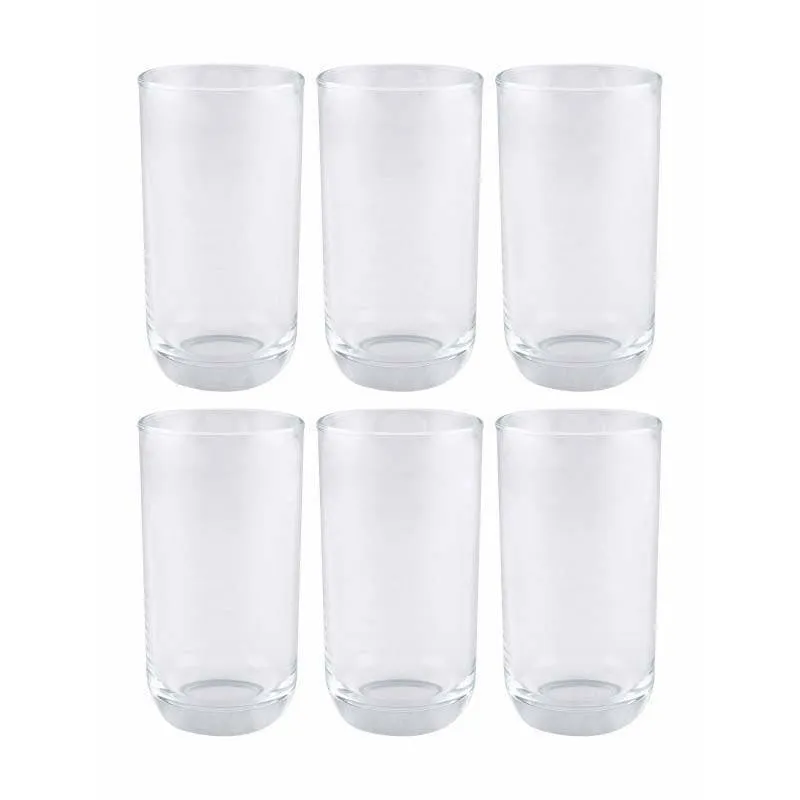 Liam Glass Tumbler (290 mL Each) - Set of Four media 4