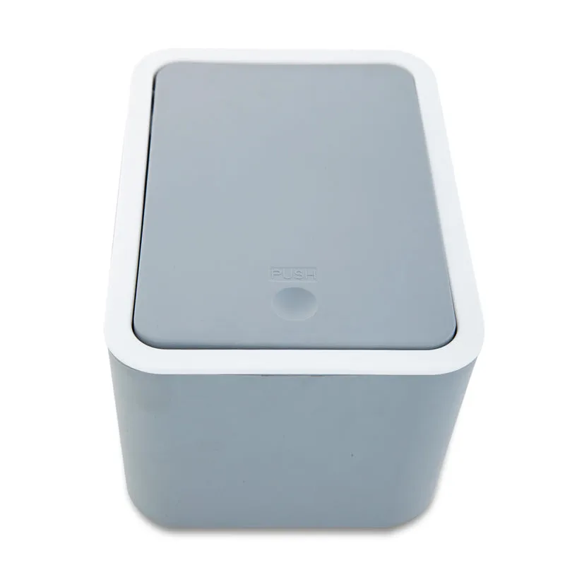 Mille Plastic Storage Basket - Grey media 5